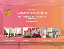 Tablet Screenshot of dashmeshschool.com
